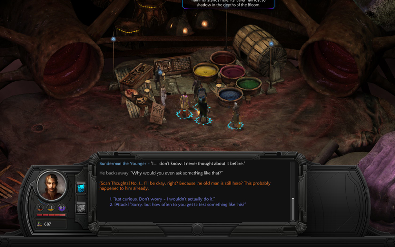 Screenshot: Torment: Tides Of Numenera